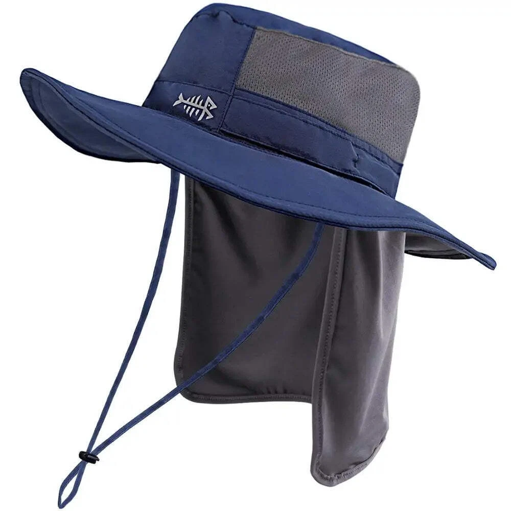 Bassdash UPF 50+ UV Bucket Hat Wide Brim Water-Resistant Fishing Hat Adjustable