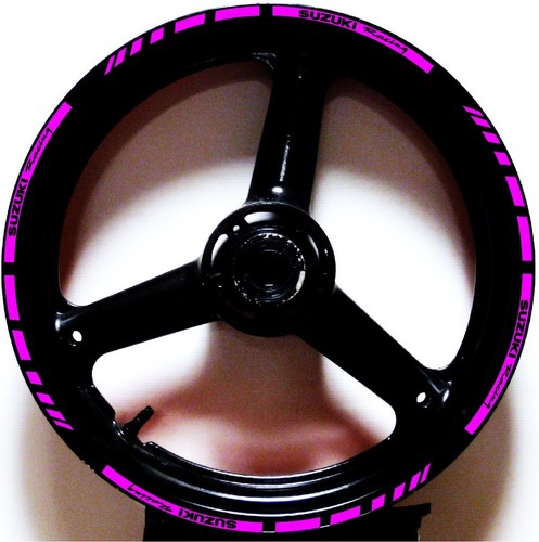 CUSTOM GP FELGENSTREIFEN RAD ABZIEHBAND AUFKLEBER SUZUKI Racing GSX 1300R Hayabusa - Bild 11 von 35