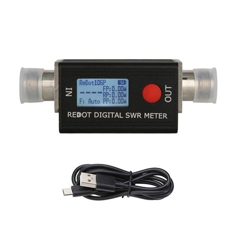 HG106B 80MHz-999MHz Digital SWR Meter Power below 120W with Type-C Data Cable - Picture 1 of 5