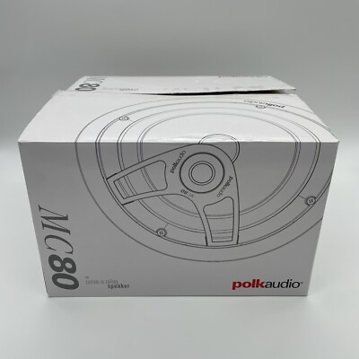 Polk Audio (MC80) High Performance In-ceiling Speakers - White