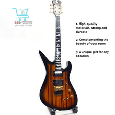 Schecter Synyster Gates Sunbrust Mini Chitarra - Display in Metallo per Ventilatori