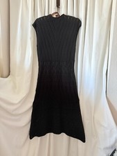 Lauren Ralph Lauren Lace Knitting Dress Sz M New