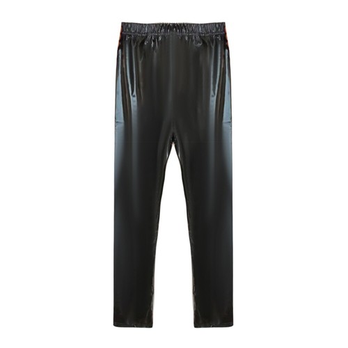 Latex Herren Glanz Leder Leggings Skinny Lange Hose Trousers Clubwear Tight - Bild 27 von 27