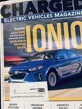 “charged”-ELECTRIC VEHICLES CARS Magazine—march /April 2017 Issue—bagged !