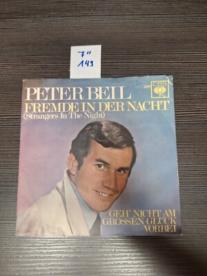 Peter Beil - Fremde In Der Nacht (Strangers In The Night) 7'' CV Frank Sinatra