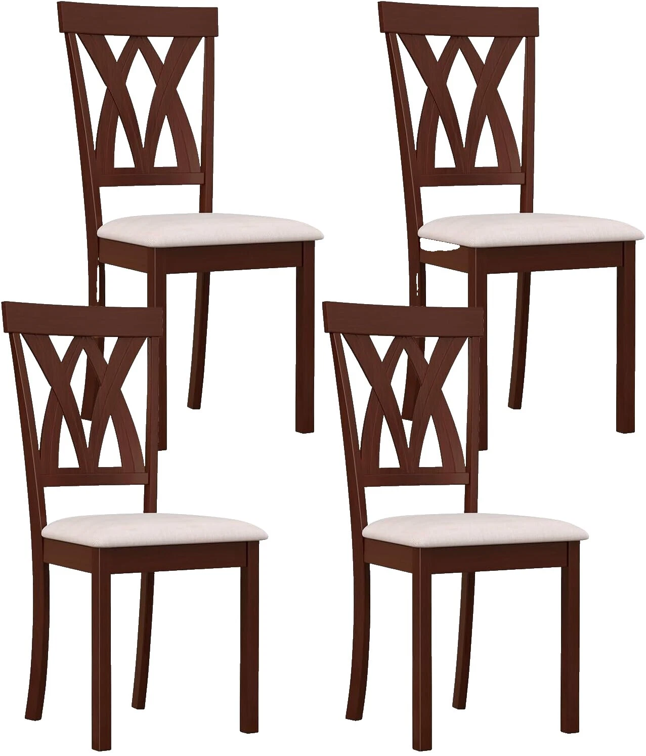 Sillas de comedor con marco de aluminio