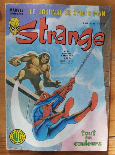 Spécial Strange (Lug) -Rec38- Album relié N ° 38 (du n ° 112 au n ° 114