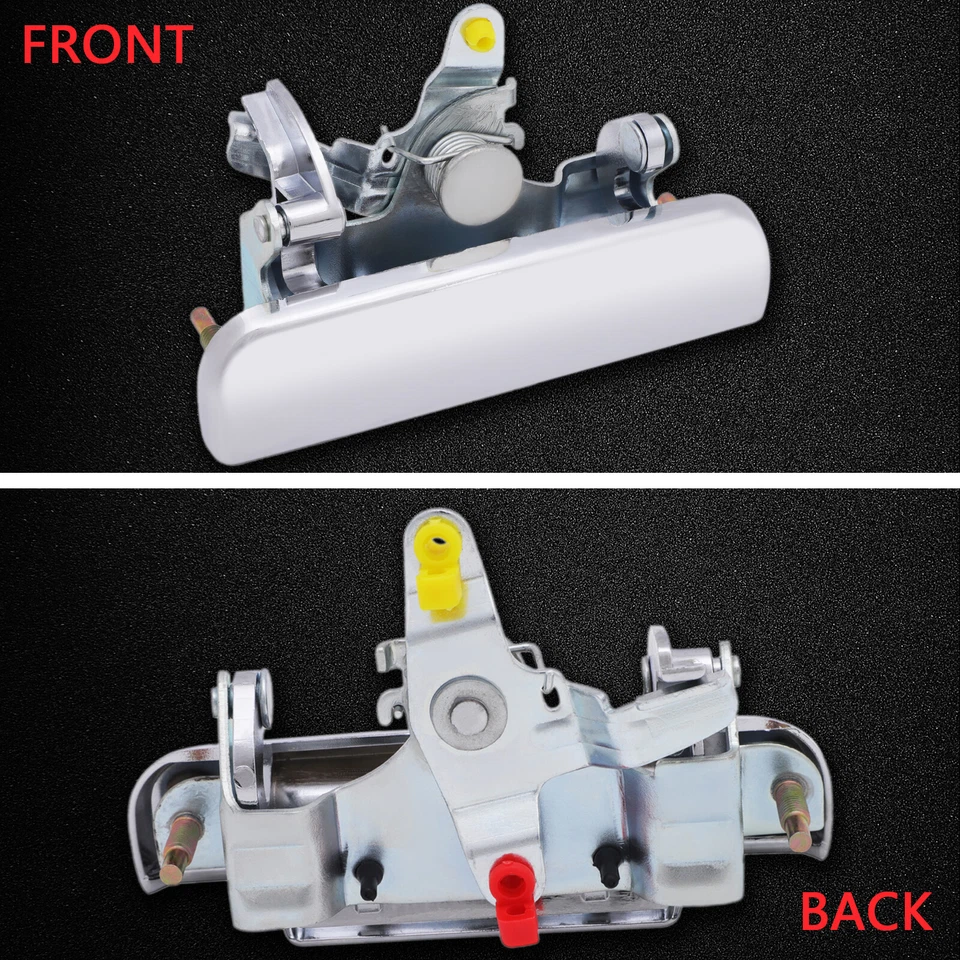 Manija de puerta trasera para Mazda B2200 B2600 1987-1993 B2000 1986-1987 exterior cromada Foto 3 de 4