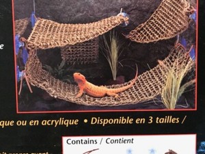 penn plax reptology lizard lounger