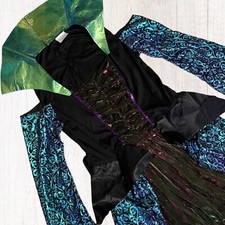 Hyde  Eek-Adult L 12-14 Vampire Costume Multicolor Dress Halloween Outfit-NIP