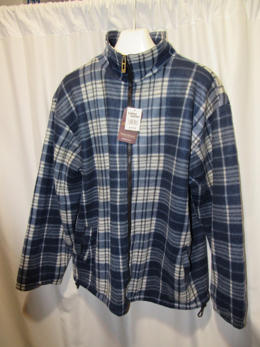 gris 2022aw 新品　trench over shirt  XL New - Comfort Outfitter, Zippered, Lined, Plaid, Warm Shirt