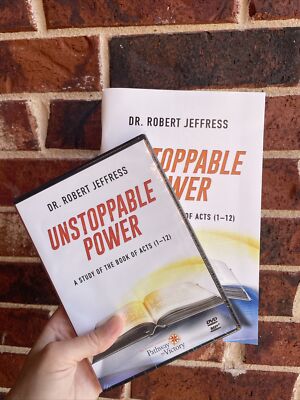 NEW - Unstoppable Power: A Study of the Book of Acts 1-12 DVD Robert Jeffress