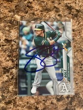 Skye Bolt Signed 2020 Topps Update Auto Oakland Athletics A's # U-70