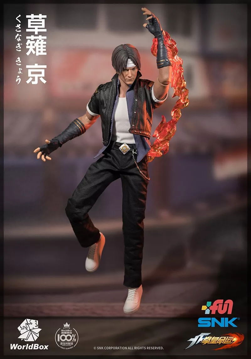 orldBox 草薙京　1/6フィギュア KOF SNK hottoys SNK The King of Fighters Kyo Kusanagi 1/6 Action Figure by World