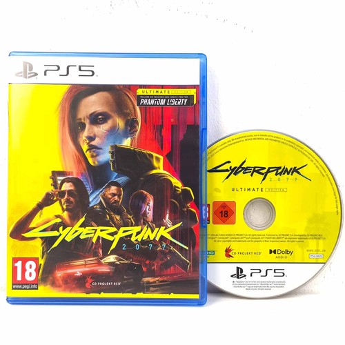 Playstation 5 Spiel Cyberpunk 2077 - Ultimate Edition - USK18 Zustand: gut - Picture 1 of 2