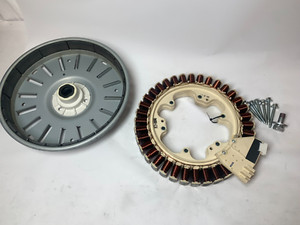 Samsung WD806U4SAGD Waschmaschine Motor Stator Wickelplatte & Rotor Baugruppe