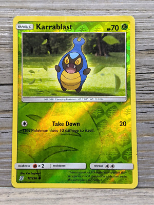 2019 Karrablast 12/236 - Reverse Holo - Sun & Moon Unified Minds