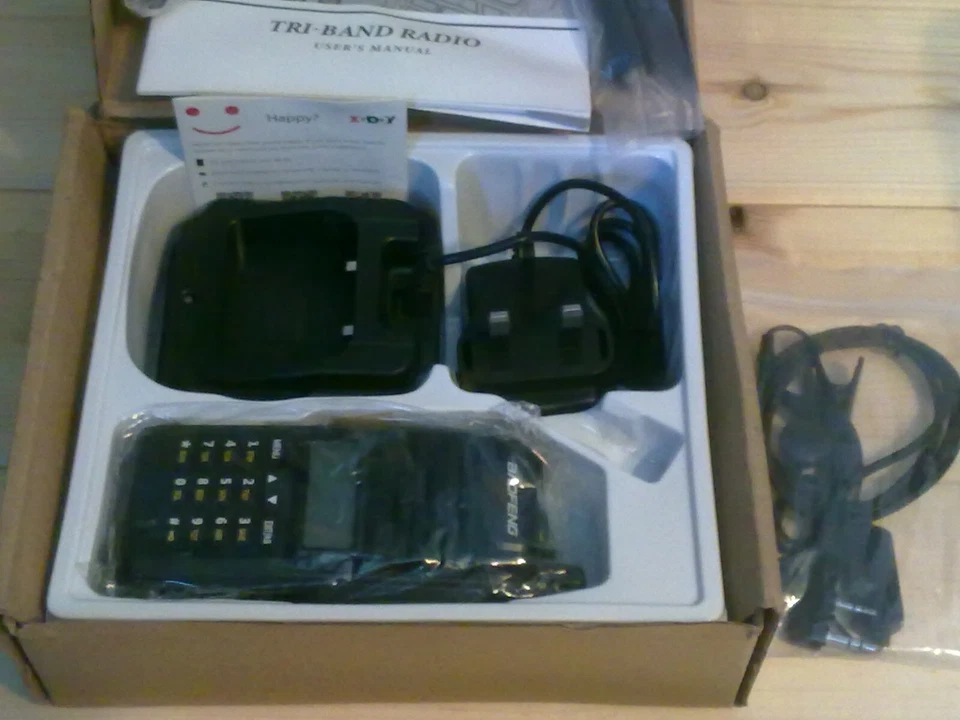 Baofeng BF-A58S tri-band 10w handy. boxed.nos. - image 2 of 4
