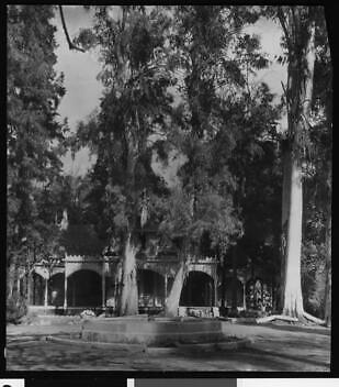Lucky Baldwins Queen Anne Cottage At Rancho Santa Anita 1938 Cali - Old Photo