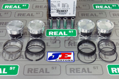 JE FSR Forged Pistons Audi VW 2.0T FSI EA113 20mm Pin 83mm -6.2 cc 10.0:1 353837
