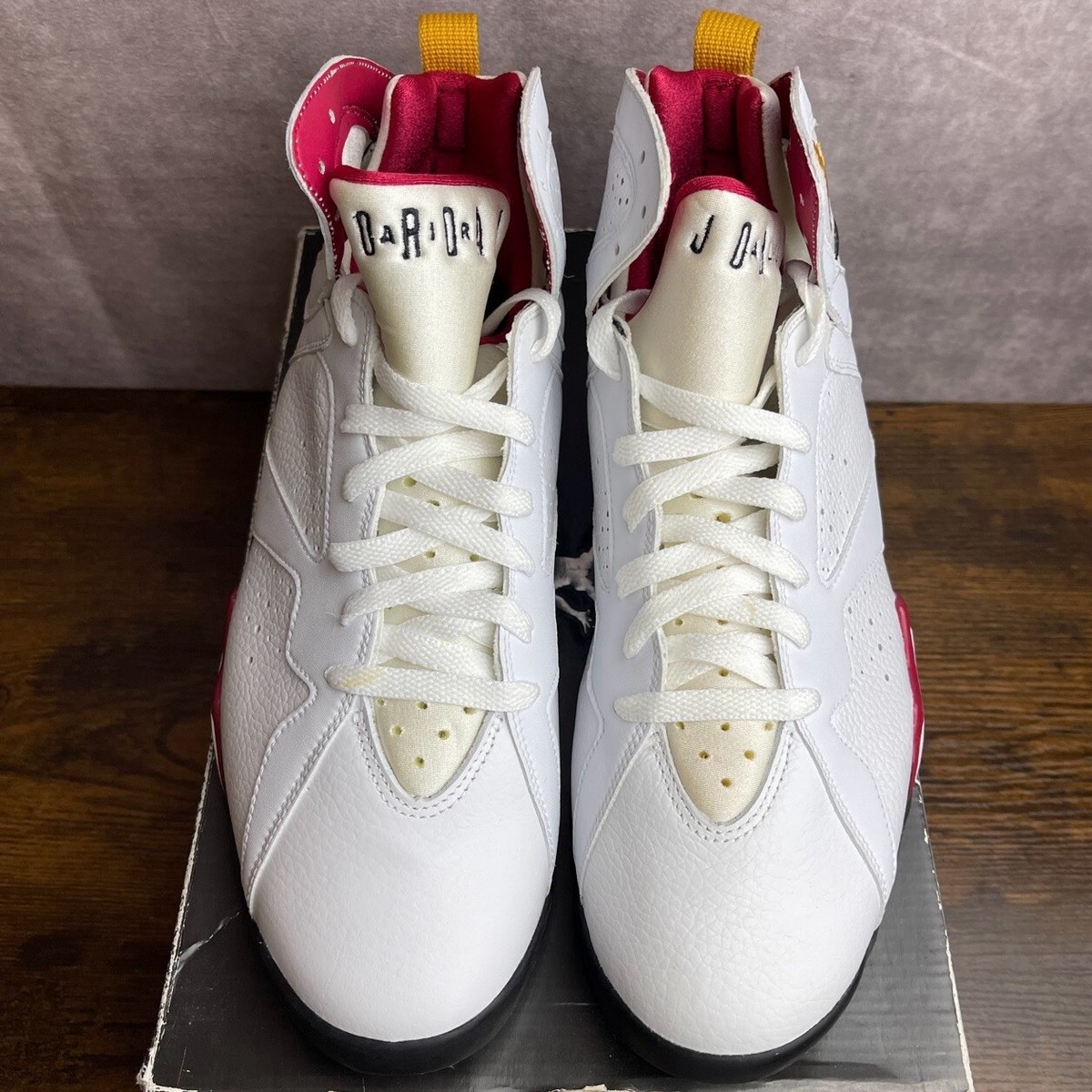 Air Jordan Retro 7 (Cardinal) Size 10.5 2006 304775-101 Label Thorn See Pictures Air Jordan 7 Retro “Cardinal 2006” main image 3