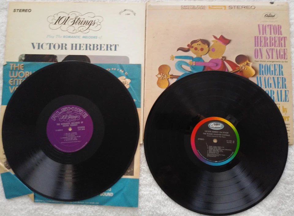 VICTOR HERBERT - ON STAGE & 101 Strings play Victor Herbert - 2 Lot of Vinyl LPs - Image 3 of 3