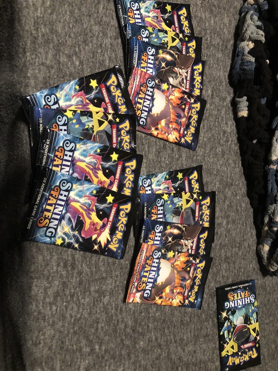 POKEMON tcg " SHINING FATES" booster packs factory sealed. New!!! | eBay POKEMON tcg " SHINING FATES" booster packs factory sealed. New!!! | eBay