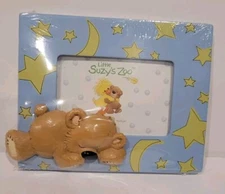 Little Suzy's Zoo Baby Photo Frame Boof Brown Bear for 3.5"x5" Picture NEW