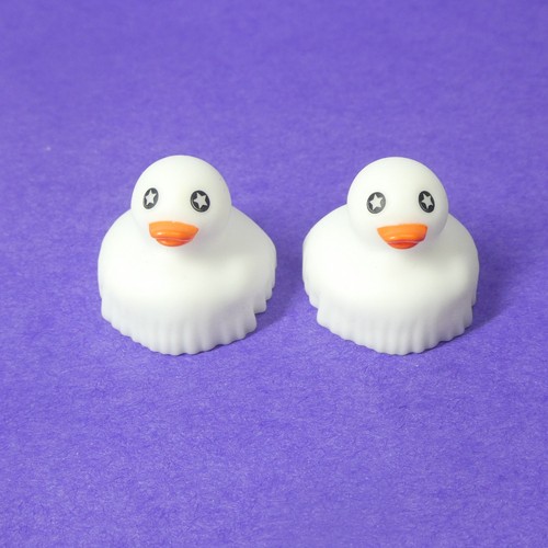 2 Dutch Bros x Lonely Ghost Mini Ducks White