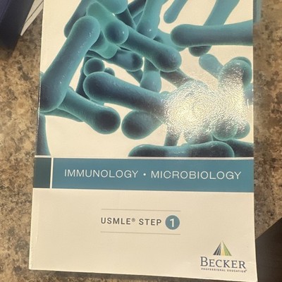 Becker USMLE Step 1 Immunology & Microbiology Study Guide 2017 Paperback