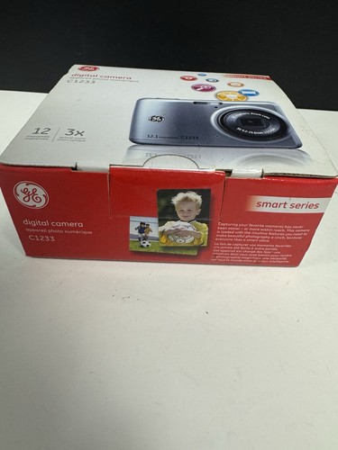 GE J1470 S 14,1 MP 7x zoom ottico fotocamera digitale/scatola/manuale - nuovo con scatola - Foto 4 di 9