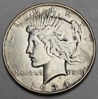 1934 D Denver Mint Peace Silver Dollar $1 90% Silver Coin d671 — photo 1