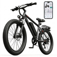 E-Bike 26 Zoll 48V 15Ah 100km Reichweite Elektrofahrrad APP Neu