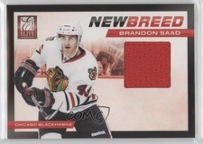 2011-12 Panini Elite New Breed Materials Brandon Saad #4 2d8