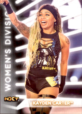 KAYDEN CARTER 2021 Topps WWE Women's Division Roster #R-39 Pro Wrestling Card
