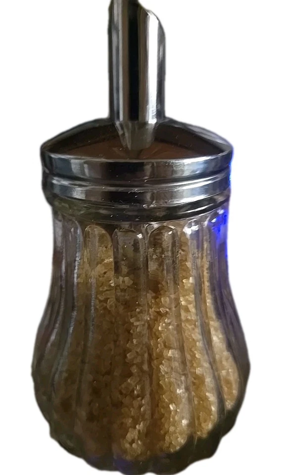 Sugar Dispenser with Pour Spout Lid Sugar Container Shaker Coffee Bar Accessory - Image 4 of 4