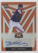 2020 Leaf Valiant Orange Prismatic 40/75 Burl Carraway #BA-BC1 Auto 0r2b