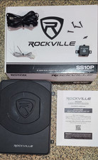 Rockville SS10P 800W 10" Under-Seat Powered Subwoofer