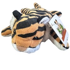 Vintage Disneyland Adventureland Tiger Plush Toy Embroidered Logo Collectible