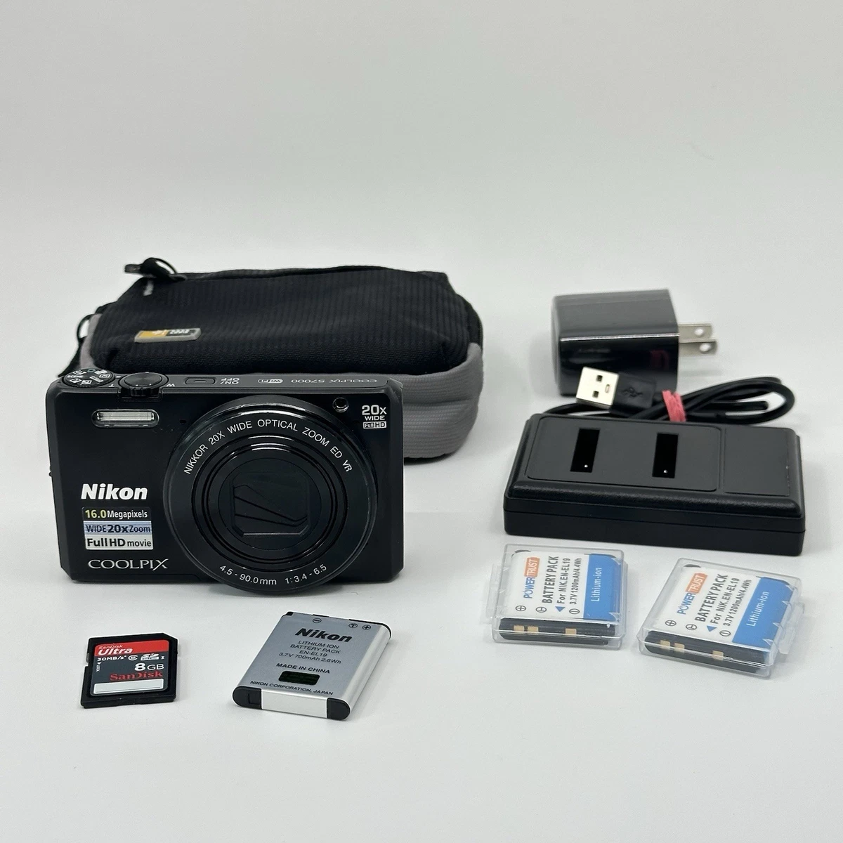 Preços baixos em Câmeras digitais Nikon Coolpix S7000 | eBay