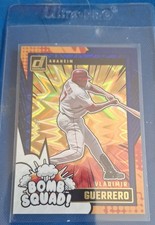 2024 Panini Donruss - Bomb Squad Vladimir Guerrero #10 Blue Ice /35
