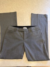 Women’s Gap Gray Dot Modern Boot Pants Size 6R Stretch