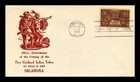 US COVER INDIAN CENTENNIAL FIRST DAY ISSUE SCOTT 972 THERMOGRAPHED CACHET