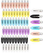 No Crease Hair Clips, 60 Pcs 2.3In Duck Billed Clips for Hair Sectioning and Sty