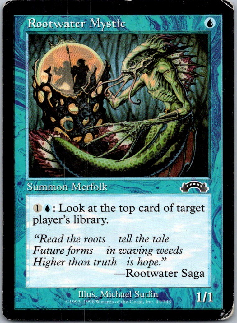 Rootwater Mystic C EXO #44 NM MTG Magic