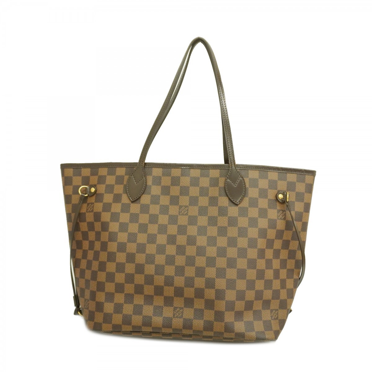 Louis Vuitton Damier Ebene Neverfull MM Tote Bag N51105