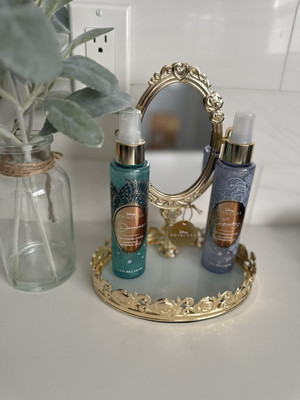 Bath and Body Works Disney Princess Belle Mirror Body Care Tray