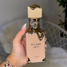 Lattafa ECLAIRE Women's perfume 100ml, caramel milk, vanilla and nut candy