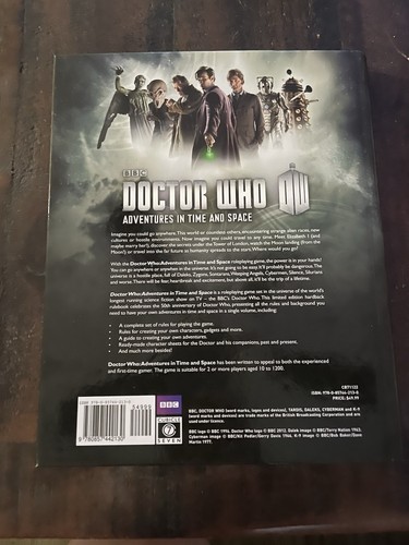 Doctor Who Limited Edition Regelbuch Rollenspiel Hardcover RPG - Bild 2 von 4