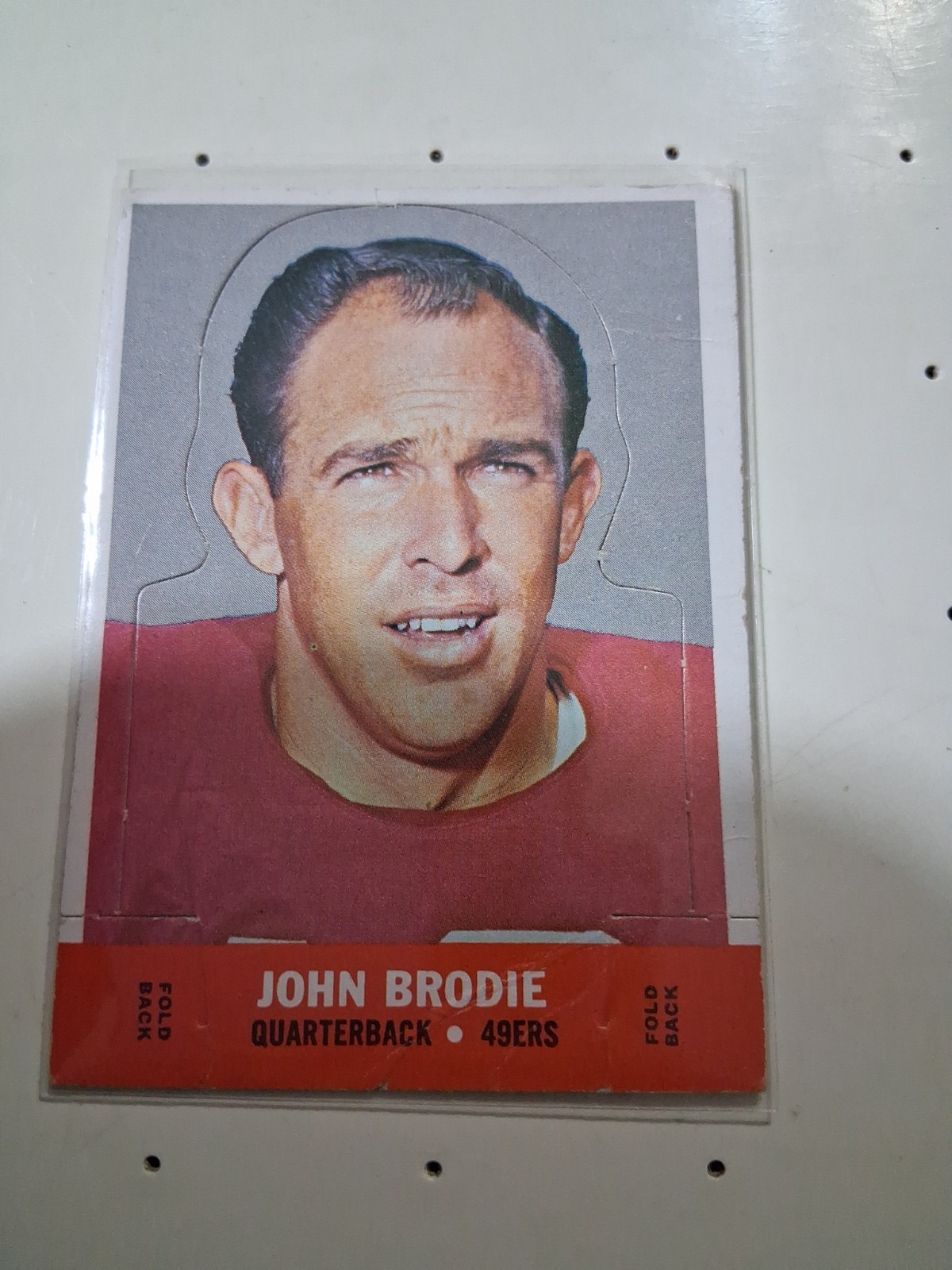 John Brodie Football Cards 1968 Topps Stand Ups trading card — raw and PSA graded price guide